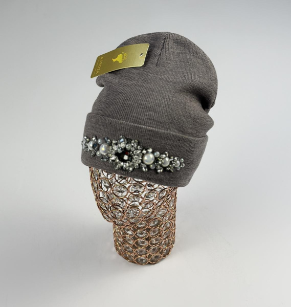 Шапка Кароза Хейсон от.ожерелье (т.лиловый)